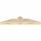 Ekena Millwork Portland Rough Sawn Timber Gable Bracket, Douglas Fir, 48"W x 10"H x 4"D x 6"F, 5/12 Pitch GBW048X10X0406POR00RDF - alternate 2